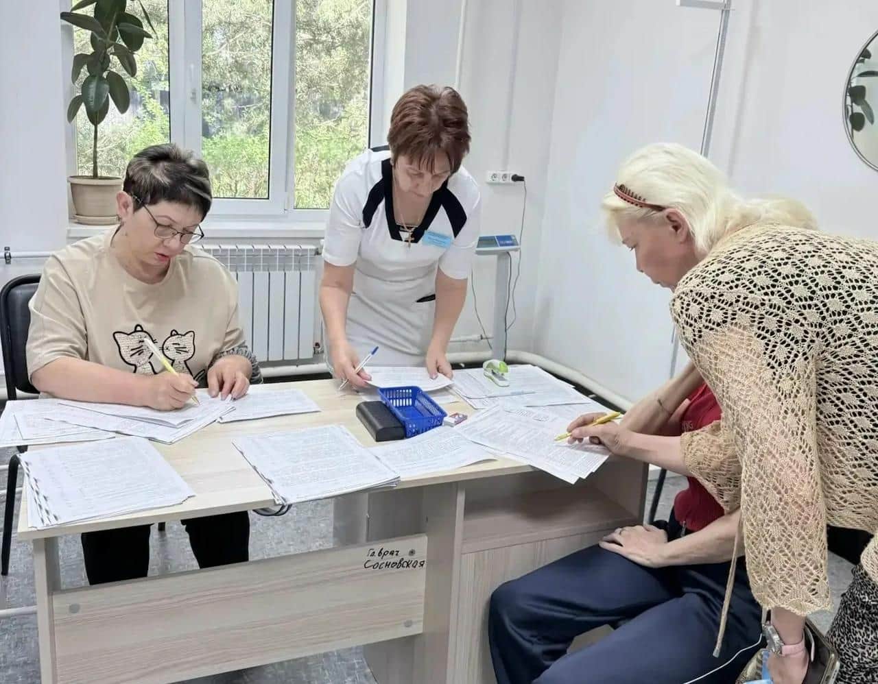 В Турово прошёл выездной приём врачей Серпуховской больницы
