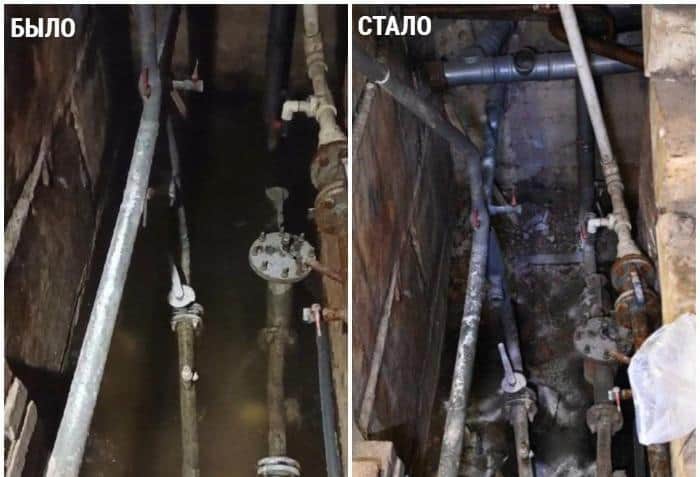 В Серпухове двумя сырыми подвалами стало меньше
