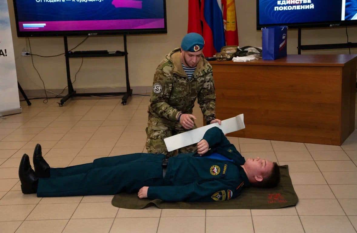Мастер-класс по тактической медицине провели в Серпухове