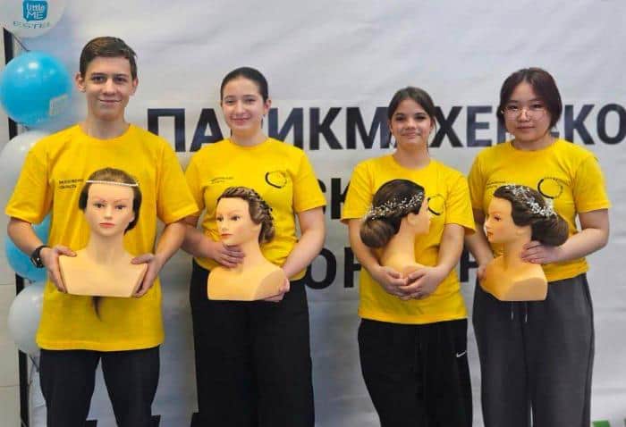Восьмиклассница из Серпухова взяла серебро на чемпионате парикмахеров