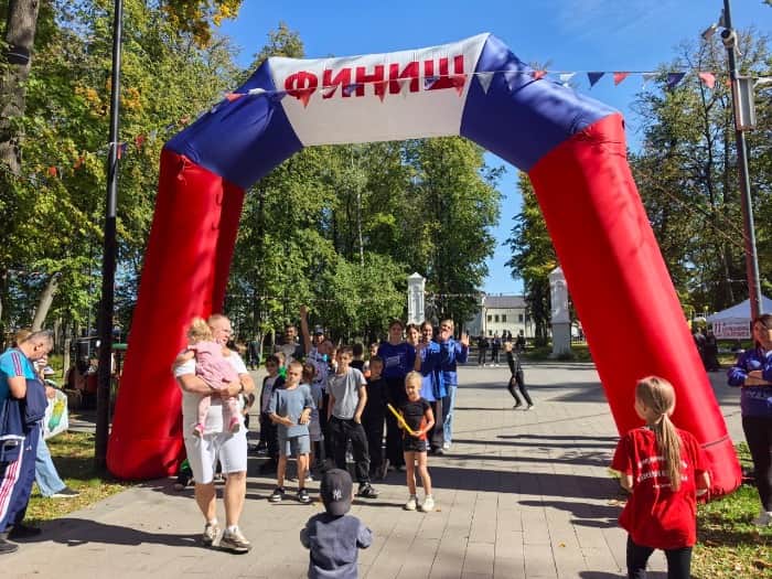 В Серпухове провели «Парковый кросс»