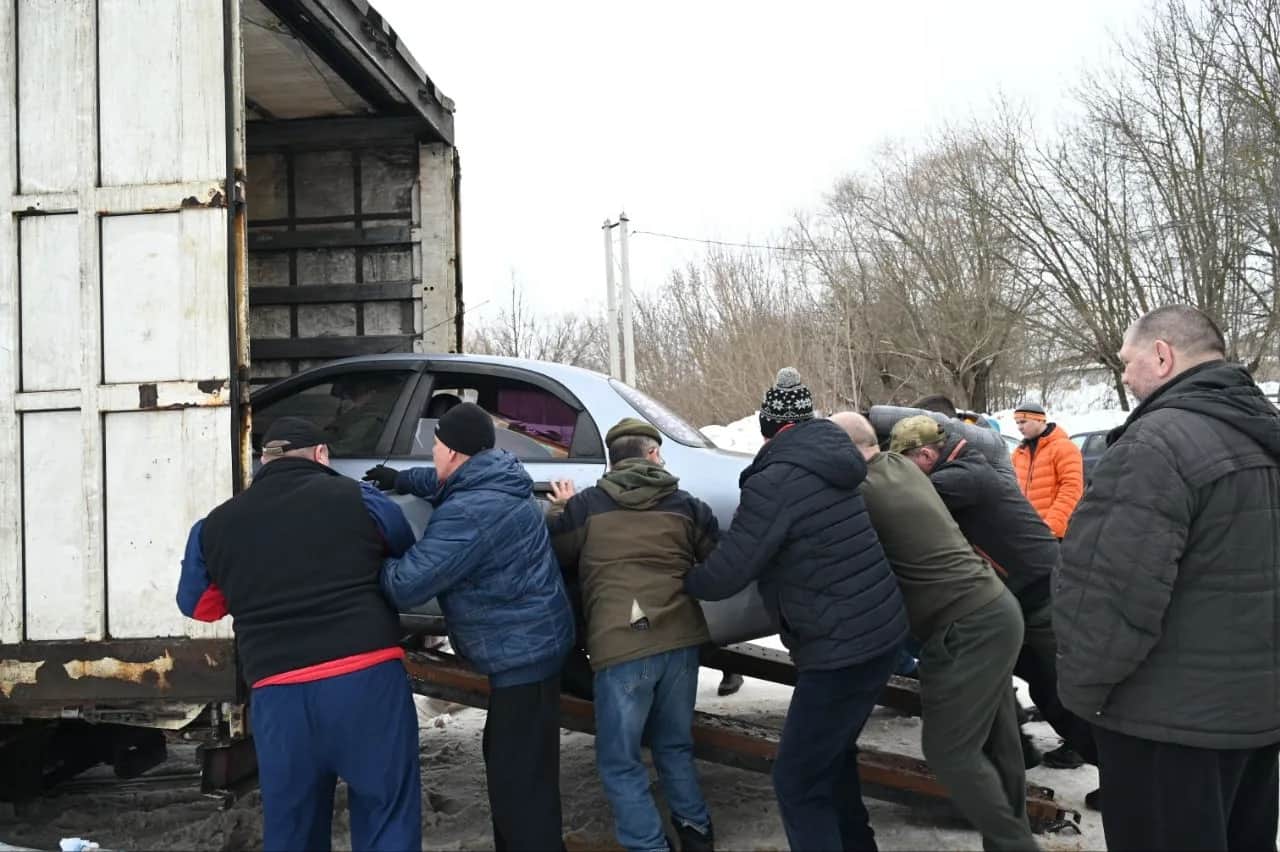 Ветераны-пограничники доставили 12 тонн гуманитарной помощи на фронт