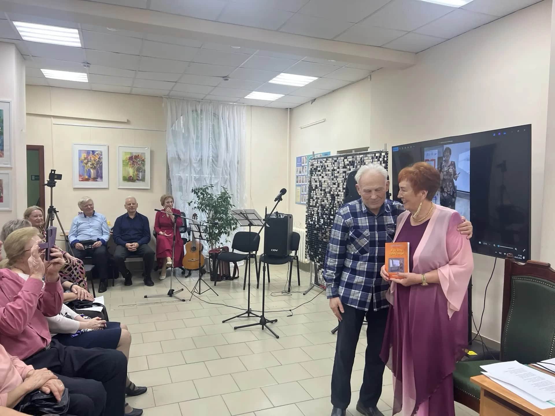 Поэтесса Тамара Рябиничева представила новый сборник стихов