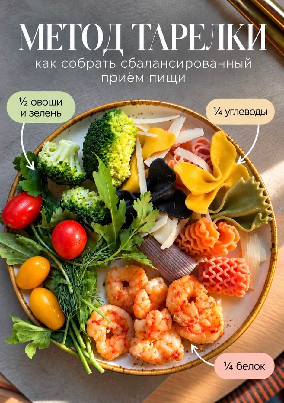 Как питаться сбалансированно и не считать калории