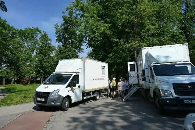 Бесплатно проверить здоровье в парке в Серпухове можно и осенью