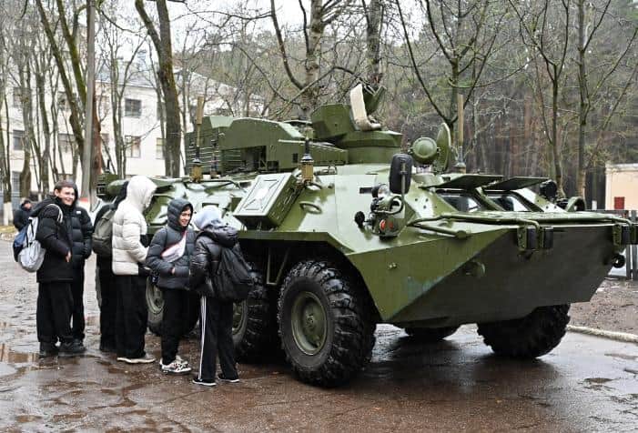 Профориентацию по-военному провели в Серпухове