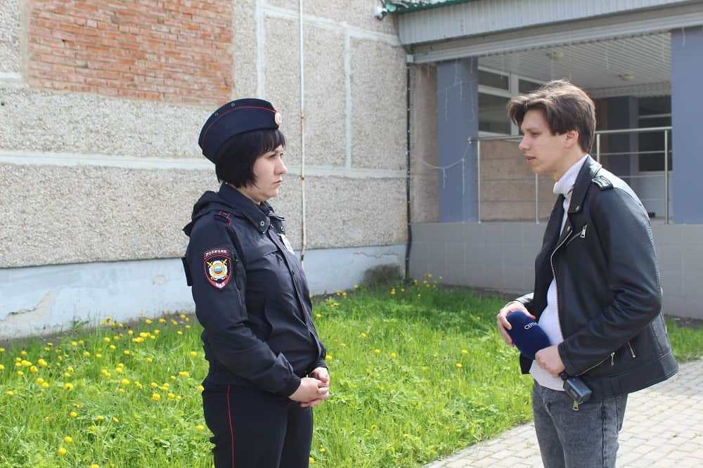 Серпуховские журналисты узнали, как работает инспектор по делам несовершеннолетних
