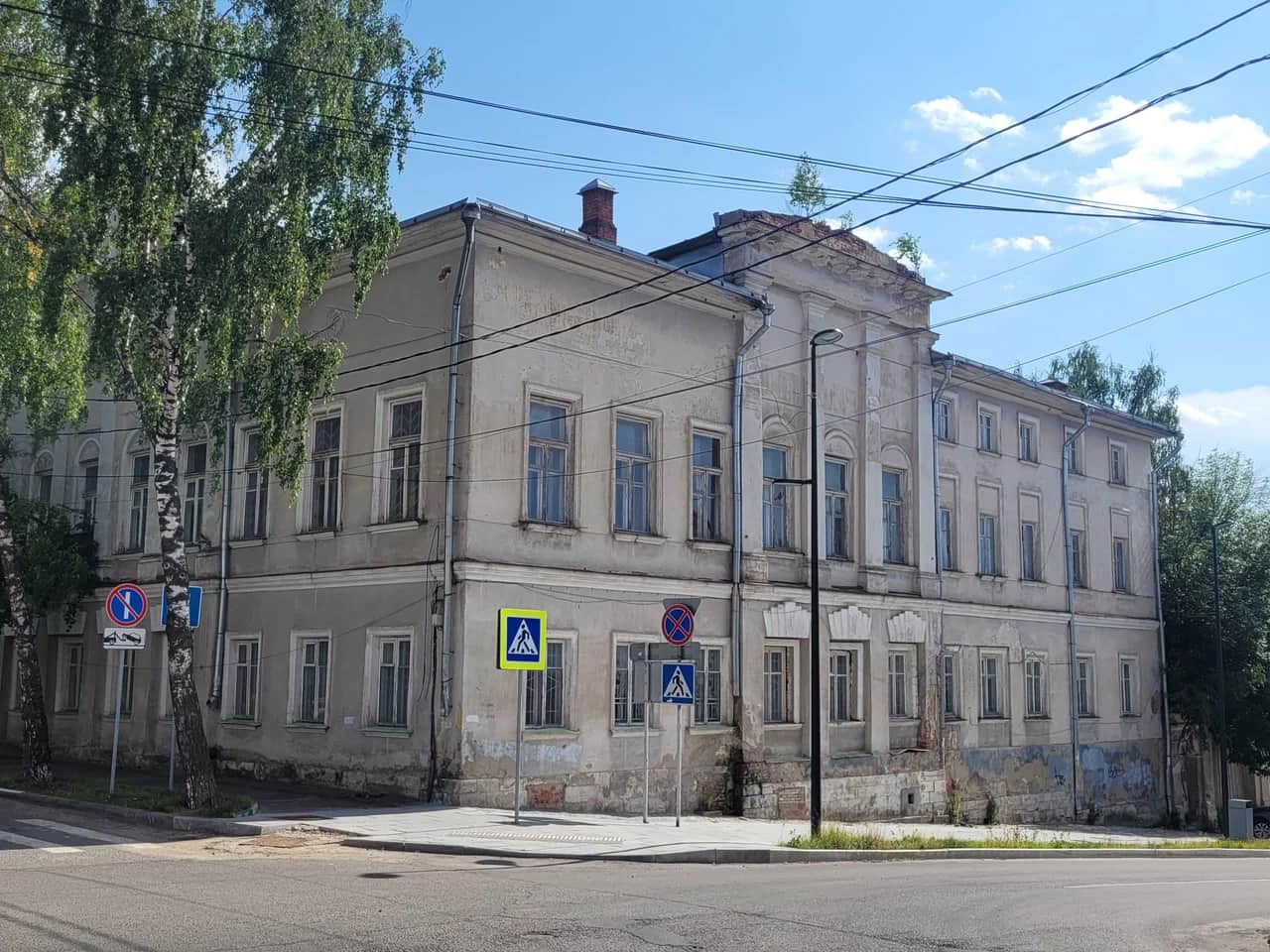 Усадьбу Соллогуба в Серпухове на Калужской взяли под особую охрану