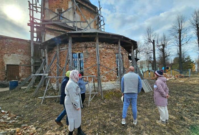 «Здоровое Отечество» помогает восстановить храм в Серпухове