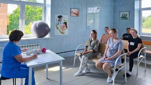 В роддоме Серпухова начали учить будущих мам грудному вскармливанию