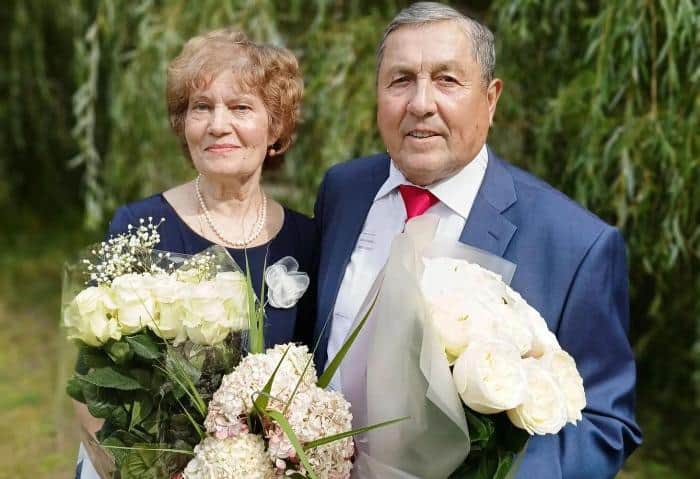 Супруги Гусевы из Серпухова отметили изумрудную свадьбу