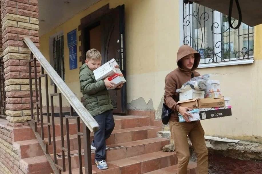 В Серпухове завершена подготовка гуманитарного груза для отправки в ЛНР