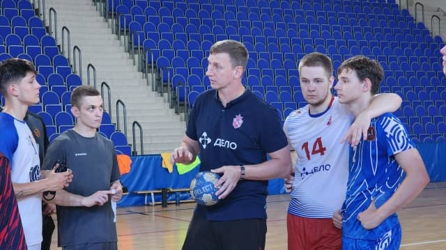 Гандболисты ЦСКА готовятся к сезону на базе «Импульса»
