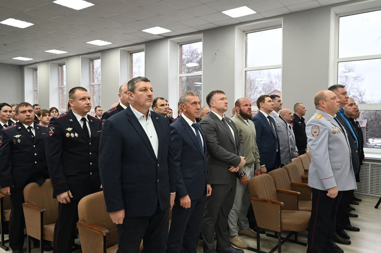 В Серпухове наградили лучших сотрудников полиции