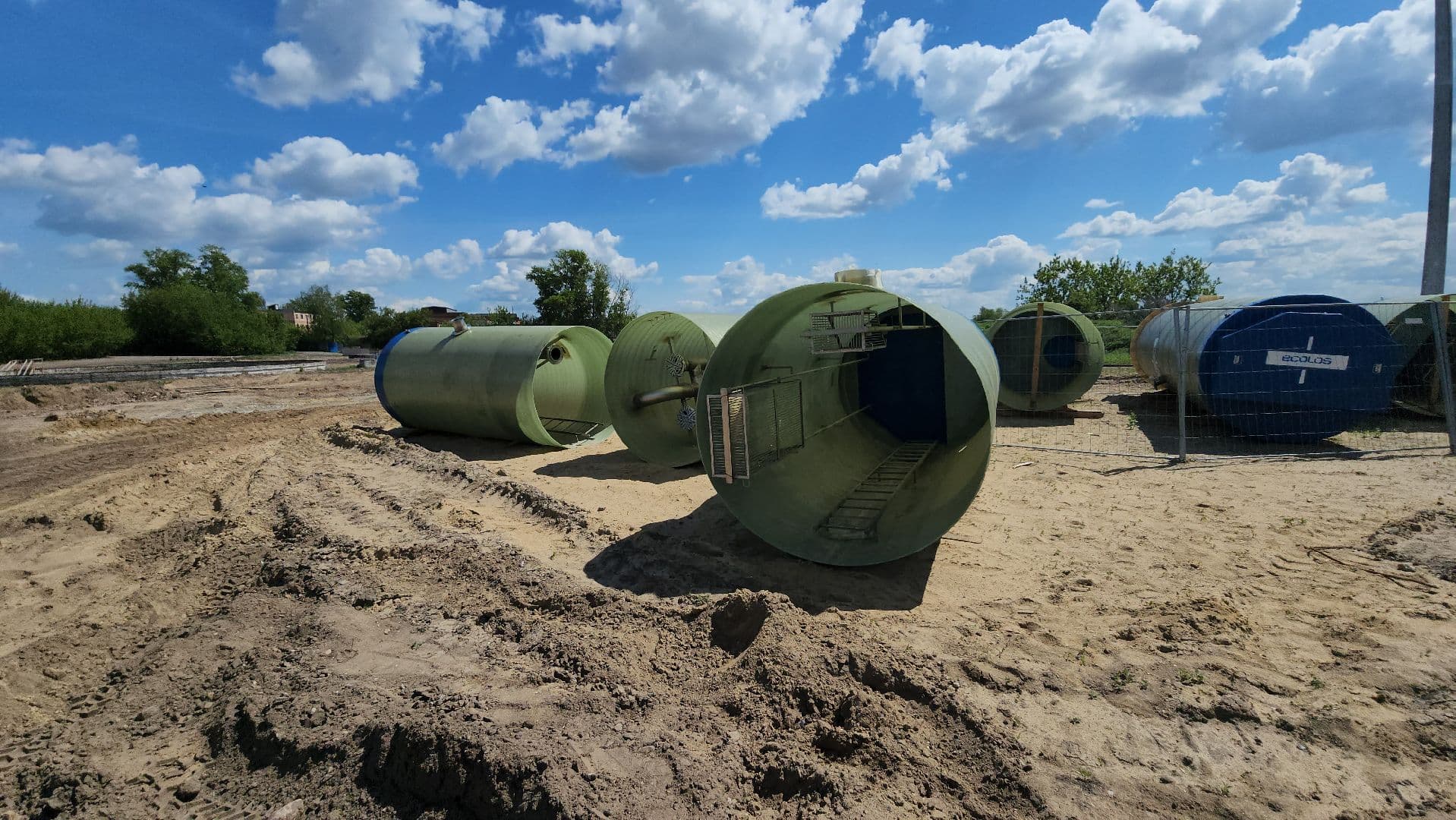 В Серпухов доставлено новое оборудование для канализационных насосных станций