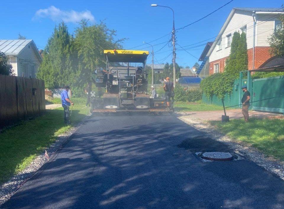 В Серпухове продолжается системная модернизация дорог
