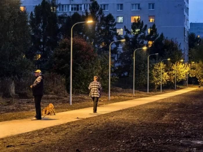 В Пущино сделали тропу к детсаду и решили проблему с подтоплением