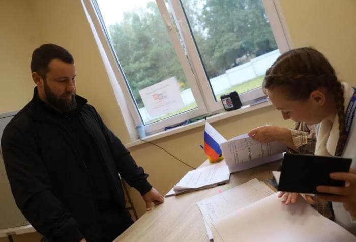 Президент федерации ММА Серпухова проголосовал в первый день выборов