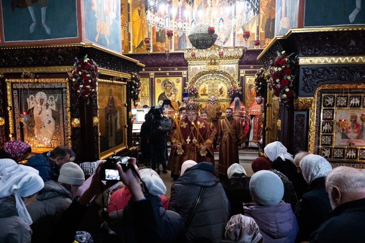 Литургия в честь Георгия Потаенного состоялась в Серпухове