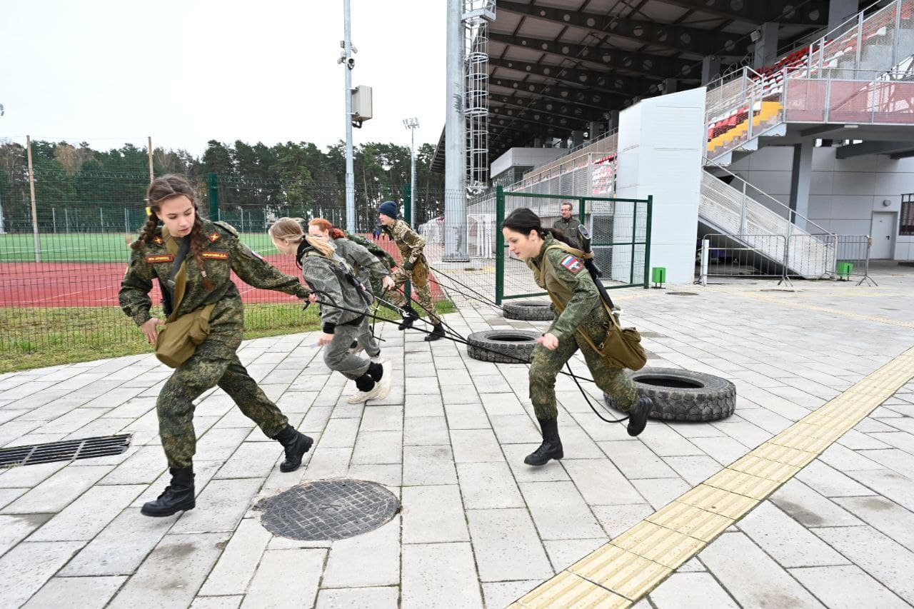 В Серпухове прошли военно-спортивные соревнования