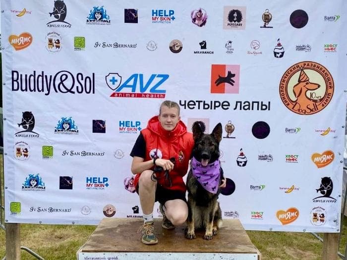 Серпуховская студентка стала чемпионкой всероссийских гонок с собаками ⠀