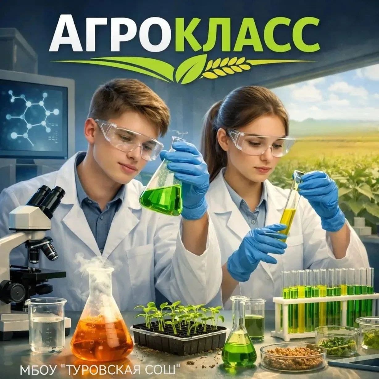 Идёт набор в агрокласс Туровской школы