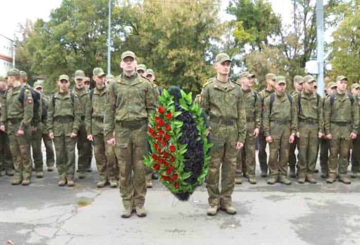 В Серпухове прошёл Марш кремлёвских курсантов