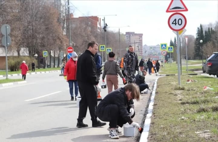 Масштабный субботник прошел в округе