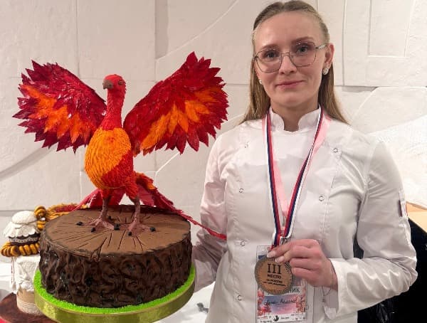 Серпуховичка заняла третье место на чемпионате кондитеров в Москве