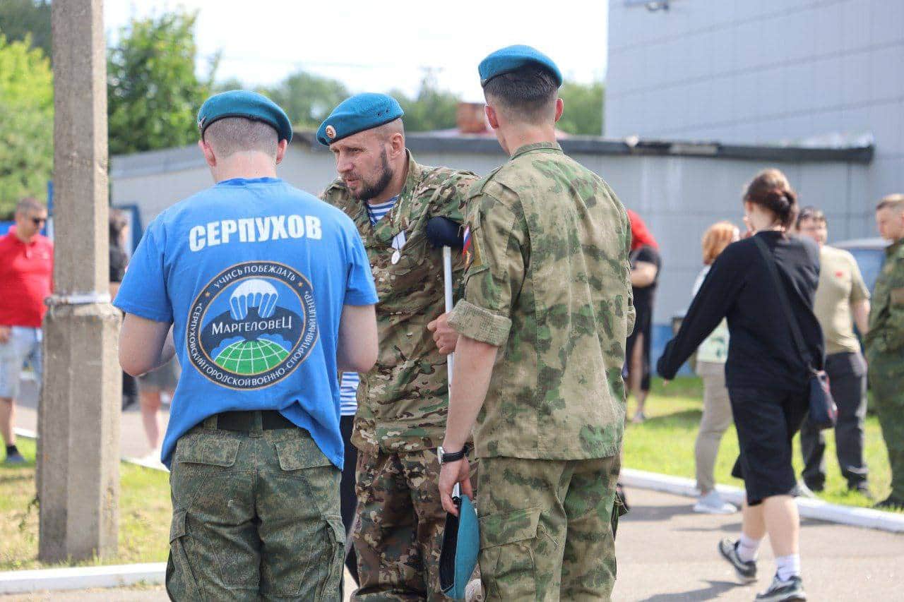 В Серпухове определили лучших кандидатов на ношение десантного берета