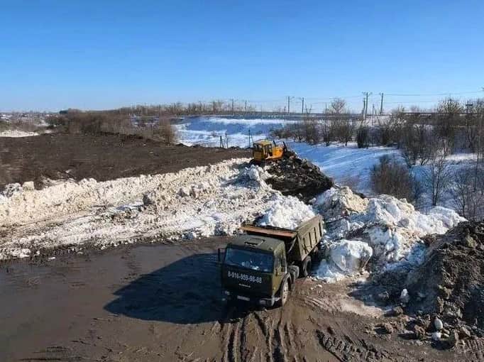 В Серпухове вывезли 87 тыс. кубов снега
