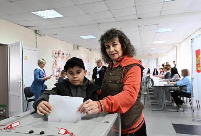 Жители Серпухова активно голосуют на выборах