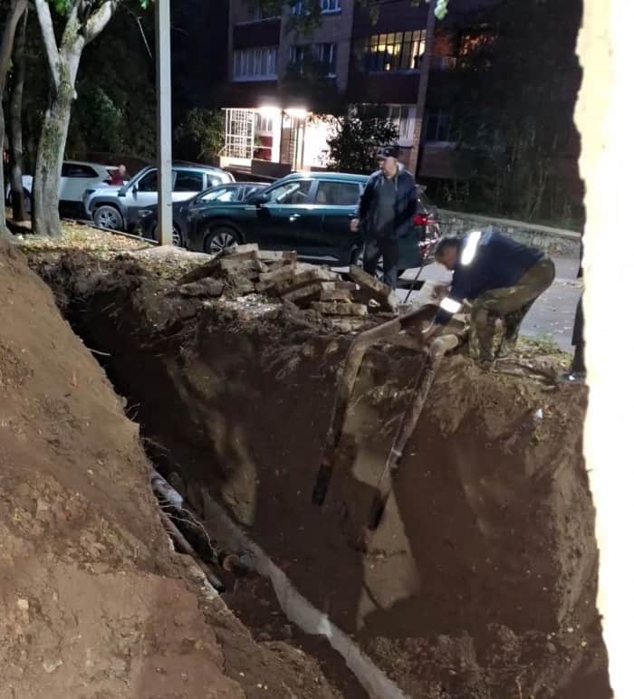Два дома в Пущино остаются без горячей воды