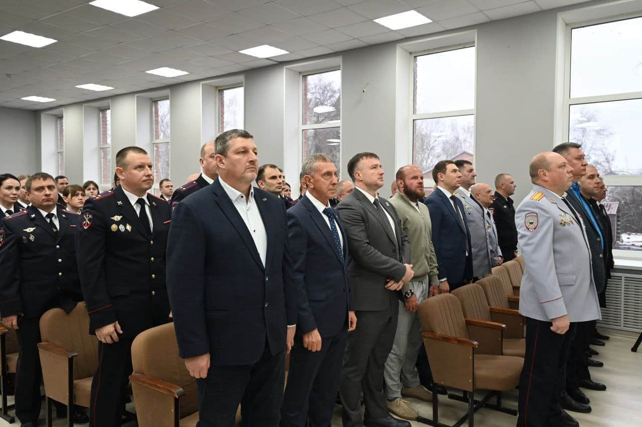 В Серпухове наградили лучших сотрудников полиции