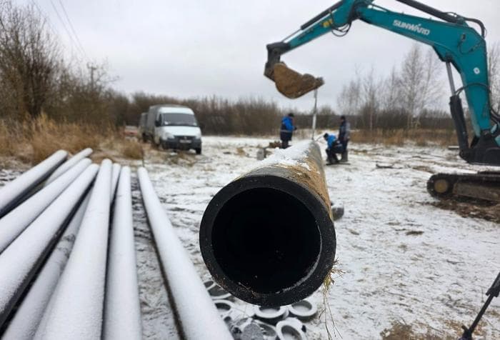Новый газопровод обеспечит топливом две деревни Серпухова