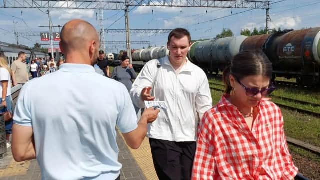 В Серпухове напомнили правила безопасности на железной дороге