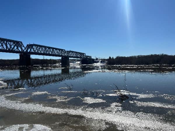 Уровень воды в Оке снизился, но зоны подтопления остаются прежними