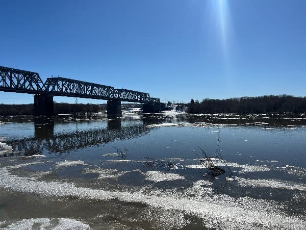 Уровень воды в Оке снизился, но зоны подтопления остаются прежними