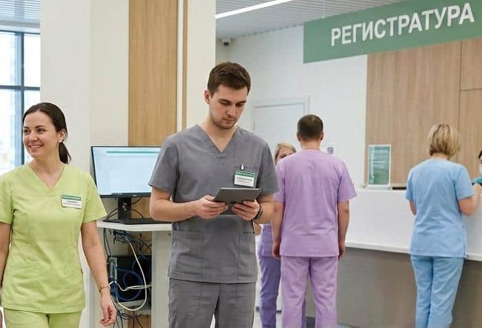 Минздрав предложил различать врачей по цвету формы: фиолетовый — для главных, серый — для IT
