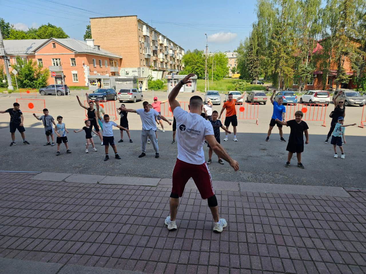 Марафон зарядок продолжается в Серпухове
