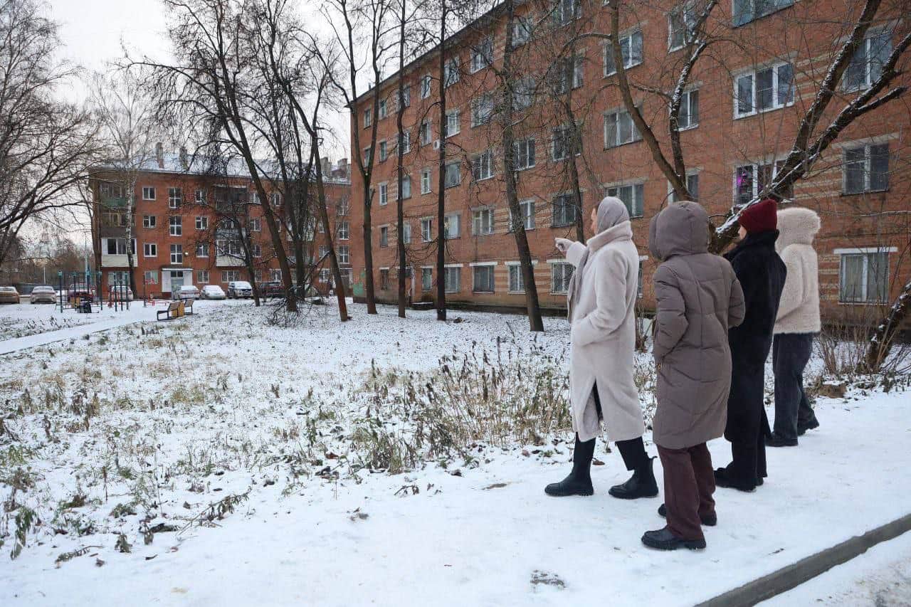 В Серпухове прошла последняя проверка состояния благоустройства в этом году