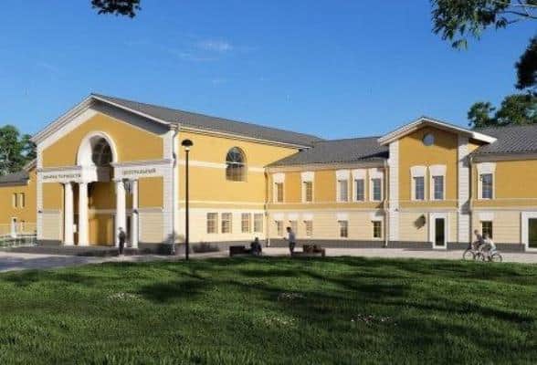 Дворец торжеств в Серпухове обновят к концу года, но исторический мрамор не тронут