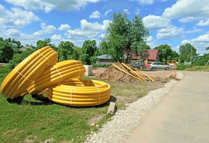 В Каргашино строят газопровод: 150 домов переведут с мазута на газ