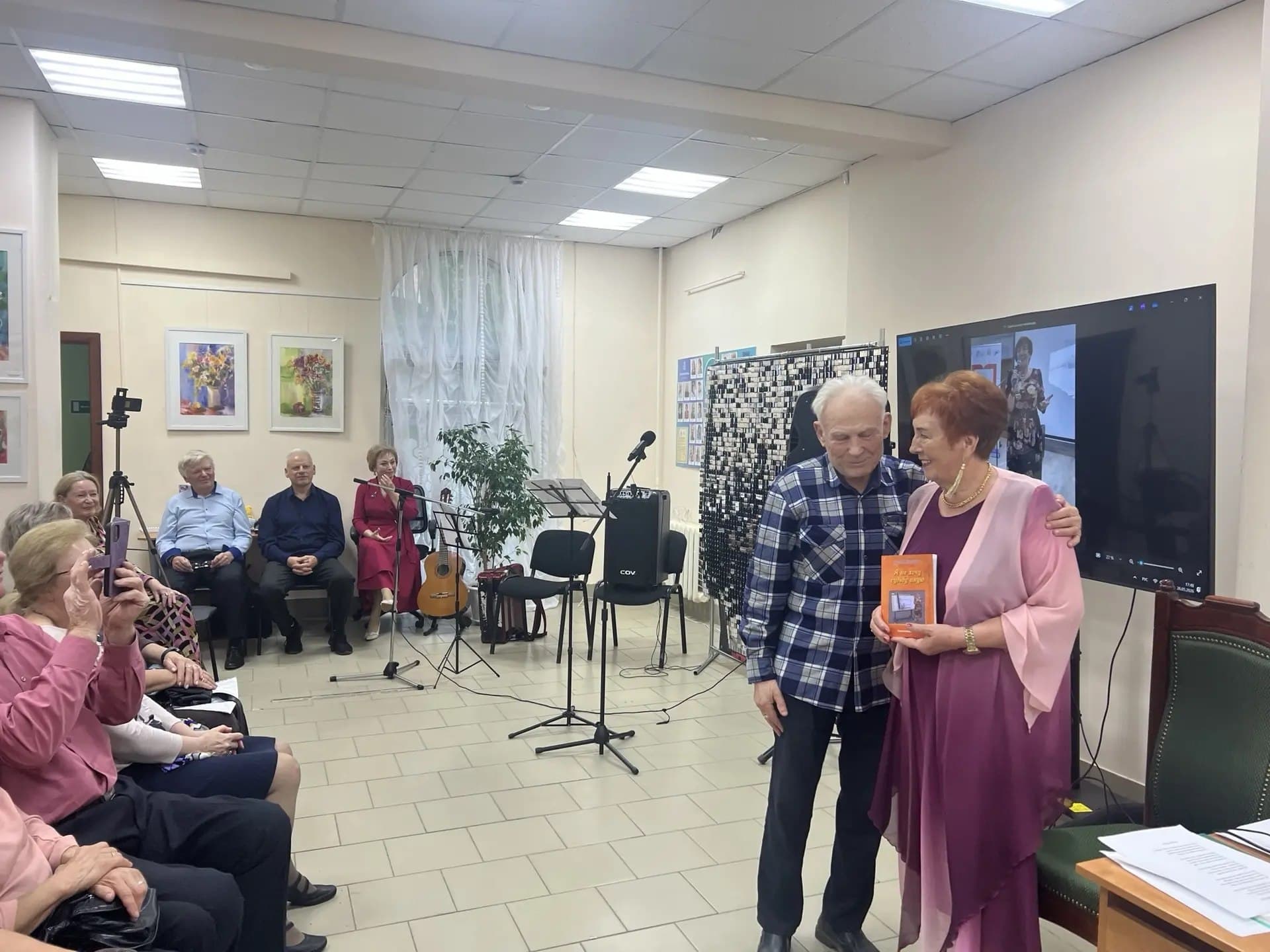 Поэтесса Тамара Рябиничева представила новый сборник стихов