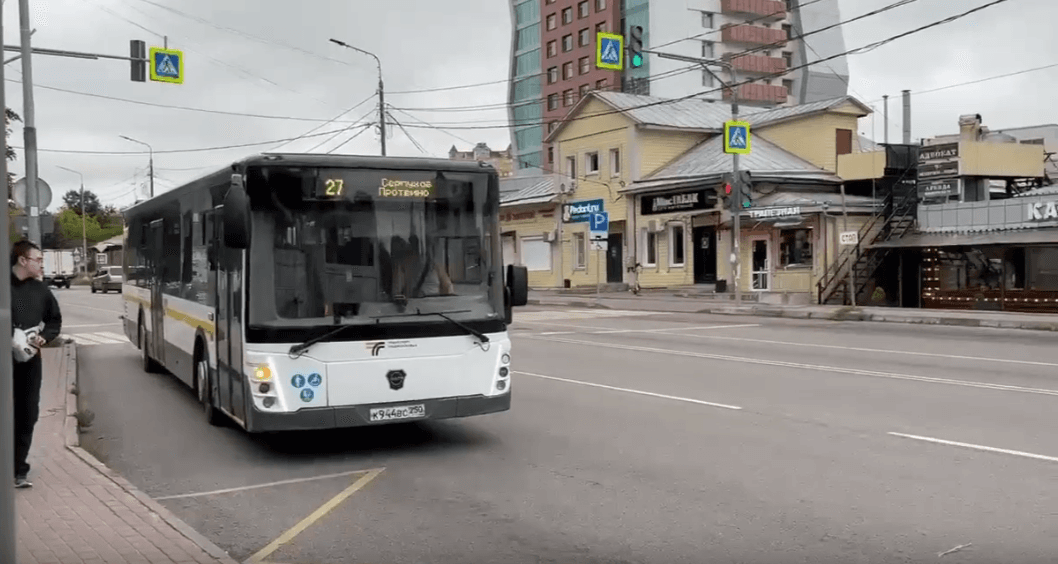 По дорогам Серпухова начали курсировать новые ЛиАЗы