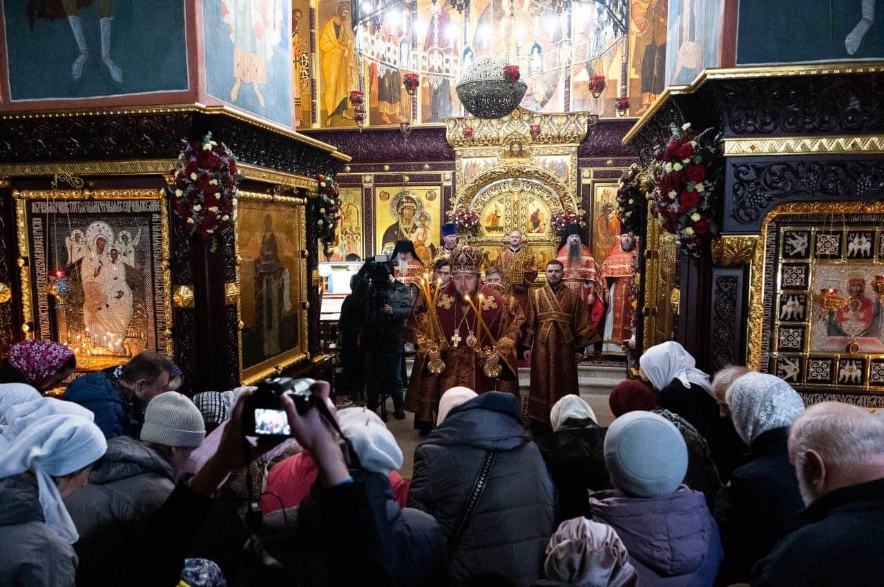 Литургия в честь Георгия Потаенного состоялась в Серпухове