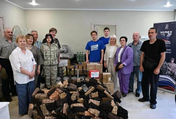 Серпуховички лично доставят гуманитарную помощь на фронт