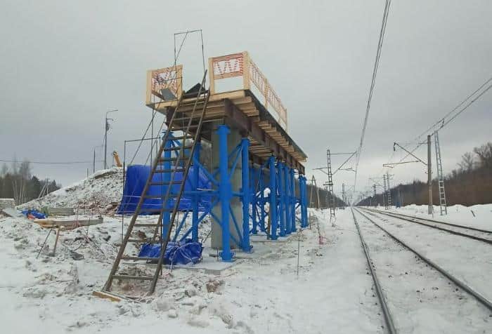 На мостах в Лукино и Бутурлино бетонируют опоры и армируют плиты