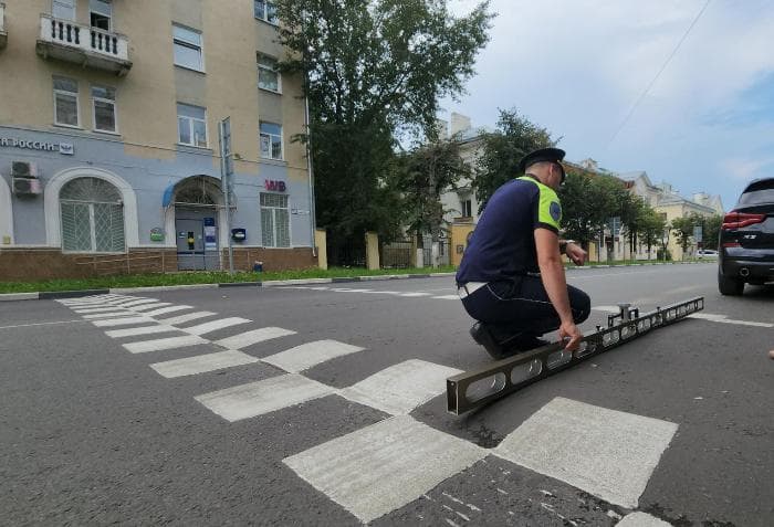 Комиссия подтвердила ГОСТ лежачих полицейских в Серпухове