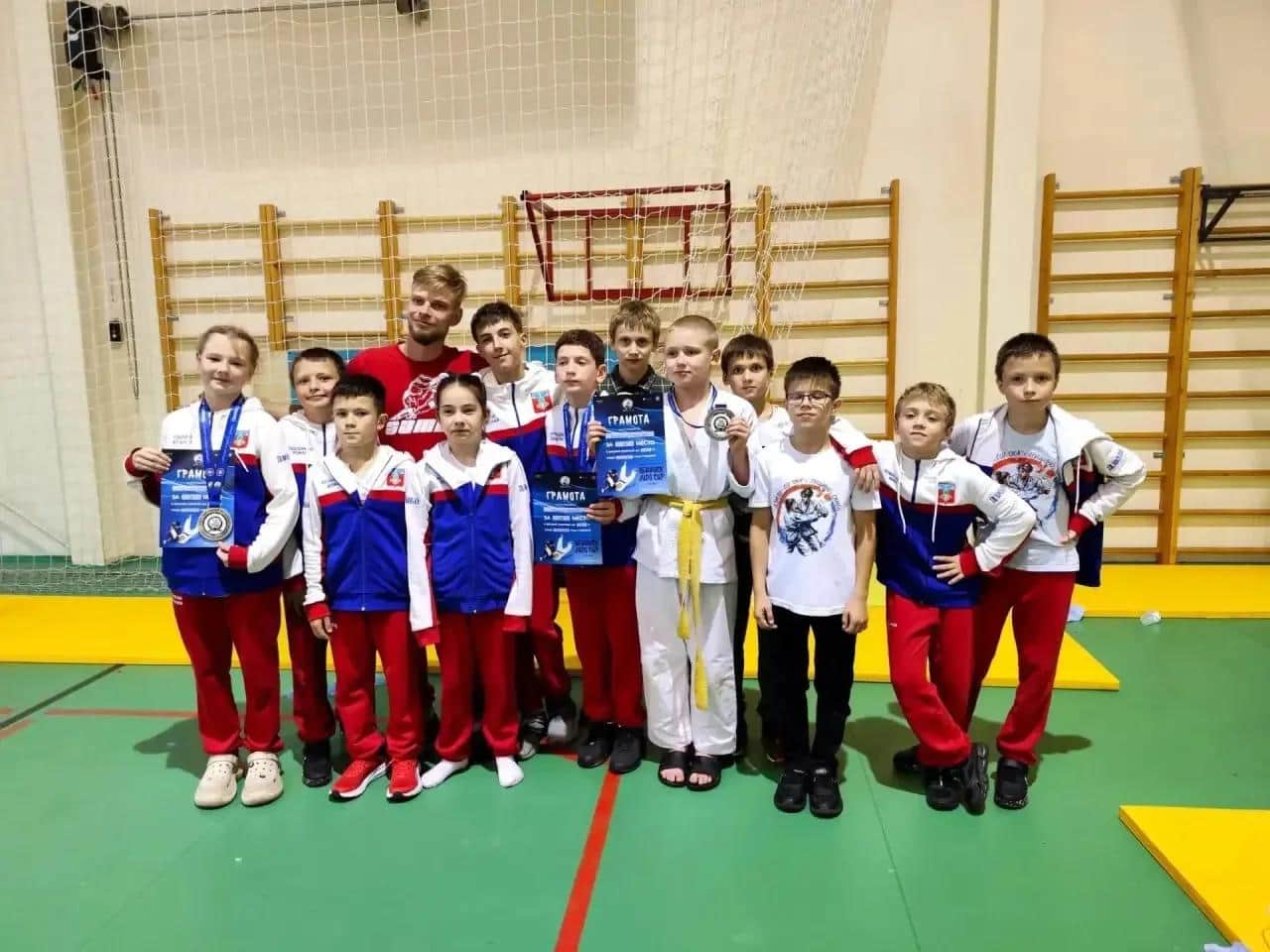 Воспитанники «Зубрёнка» выиграли медали на соревнованиях в Боровске